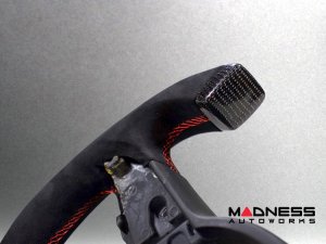 Alfa Romeo Giulia Custom Steering Wheel - Carbon Fiber - F1 Style - QV Models Alfa Romeo Giulia Custom Steering Wheel - Carbon Fiber - F1 Style - QV Models